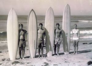 Surfing might seem like an earth-friendly sport, but a closer look reveals that the environmental impact may be more than you realize. Photo c1967 at Old Man’s Beach, San Clemente, California.Surfing might seem like an earth-friendly sport, but a closer look reveals that the environmental impact may be more than you realize. Photo c1967 at Old Man’s Beach, San Clemente, California.